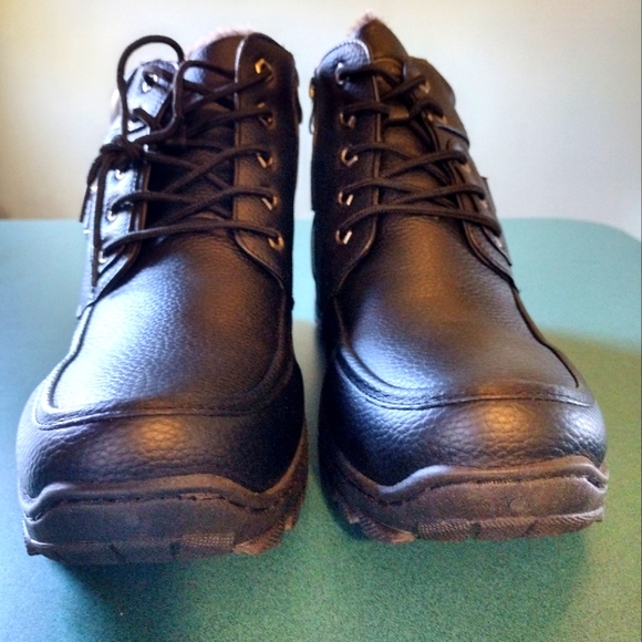 NWT Gelato Men's Faux Fur Lined Leather Cold Weather Boots - Picture 4 of 10